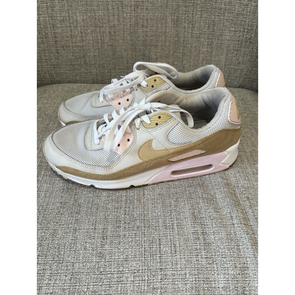 Women's Nike Air Max 9 Sun Club Sneakers White/Tan/Pink Size 11